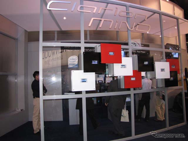【CES 09】クラリオン MiND ベータ版を展示