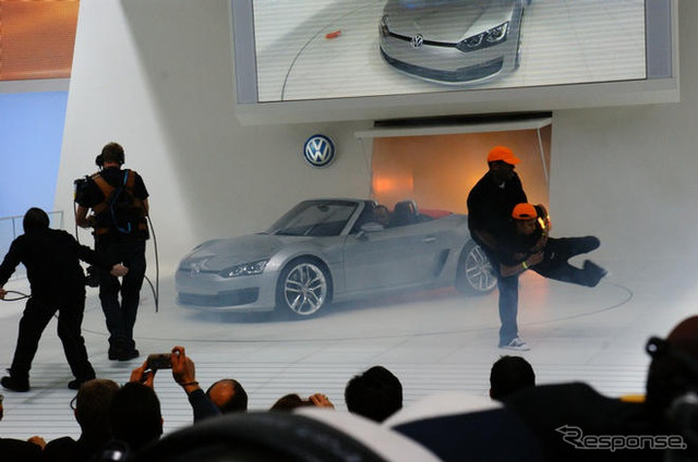【デトロイトモーターショー09】VWからエコなロードスター出現