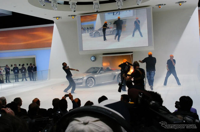 【デトロイトモーターショー09】VWからエコなロードスター出現