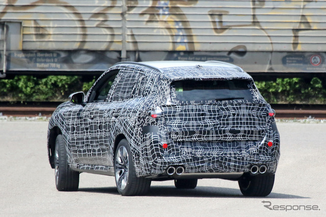BMW X3 次期型プロトタイプ(スクープ写真)