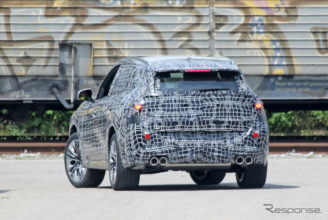 BMW X3 次期型プロトタイプ(スクープ写真)
