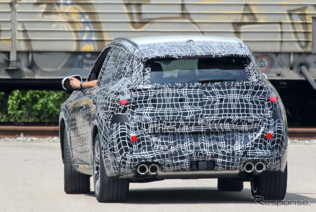 BMW X3 次期型プロトタイプ(スクープ写真)