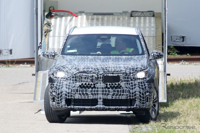 BMW X3 次期型プロトタイプ(スクープ写真)