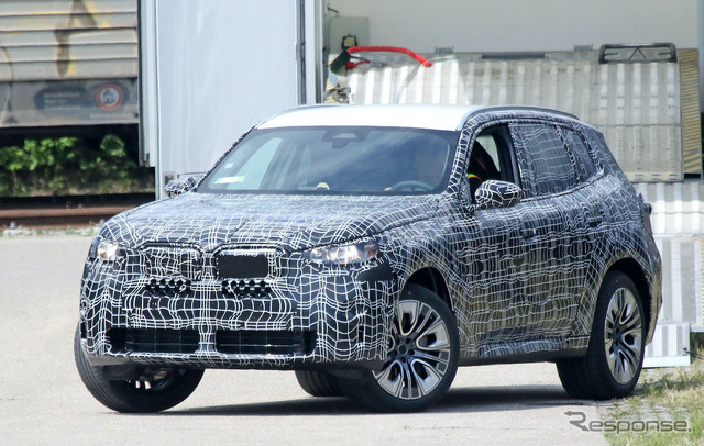 BMW X3 次期型プロトタイプ(スクープ写真)