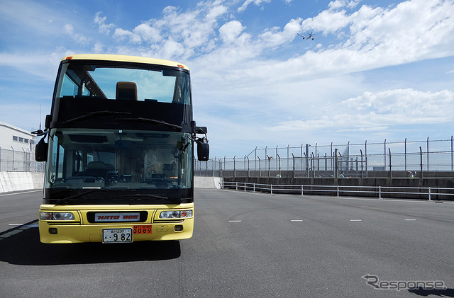 はとバス「羽田空港ベストビュードライブ」(R7376行程)画像はメディア公開時で特例もあり