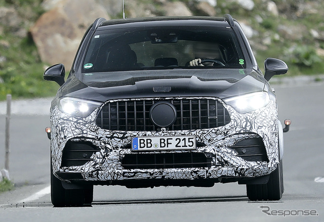メルセデス AMG GLC63プロトタイプ(スクープ写真)