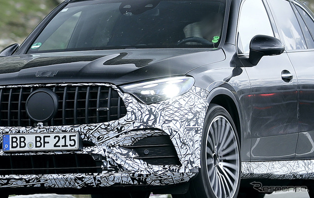 メルセデス AMG GLC63プロトタイプ(スクープ写真)