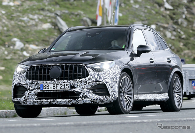 メルセデス AMG GLC63プロトタイプ(スクープ写真)