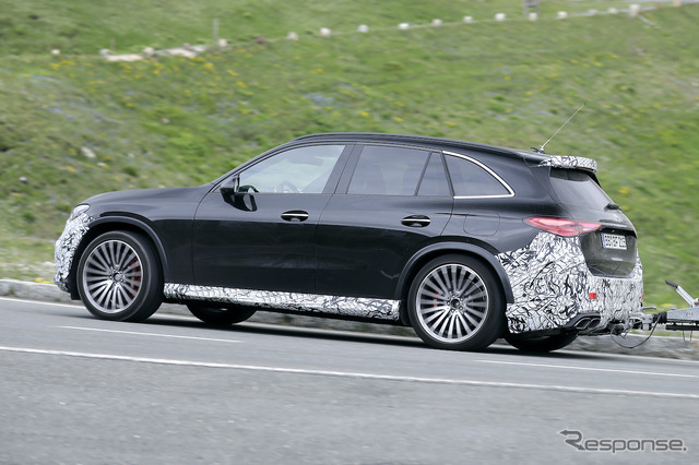 メルセデス AMG GLC63プロトタイプ(スクープ写真)