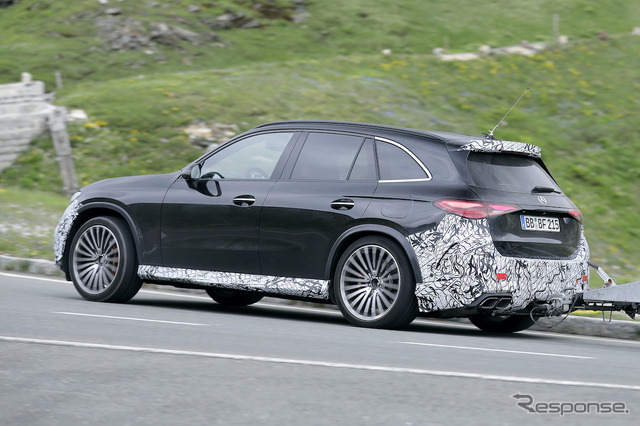 メルセデス AMG GLC63プロトタイプ(スクープ写真)