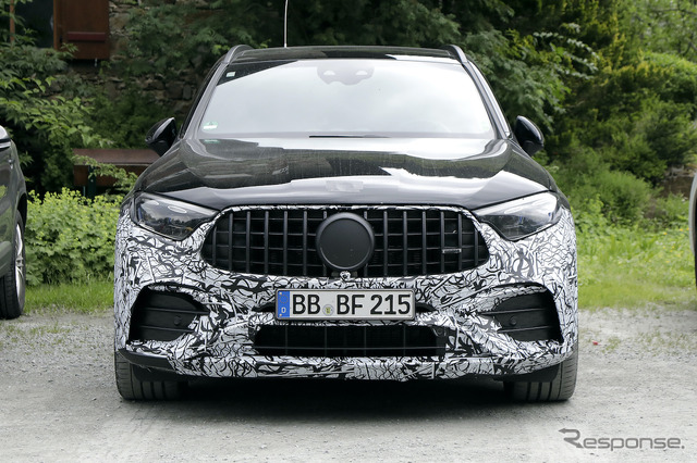 メルセデス AMG GLC63プロトタイプ(スクープ写真)