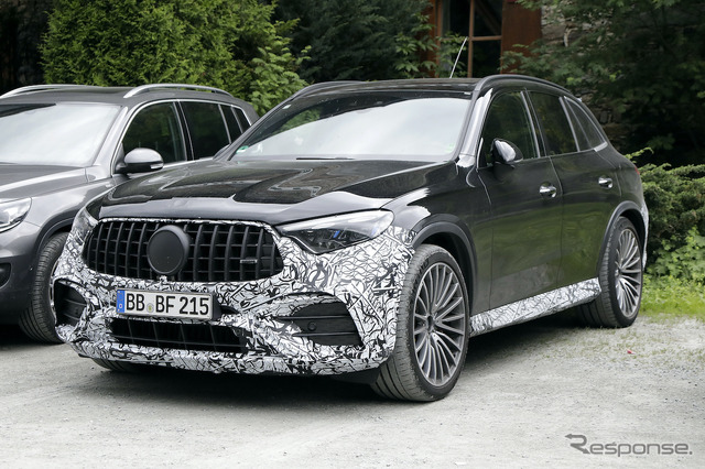 メルセデス AMG GLC63プロトタイプ(スクープ写真)