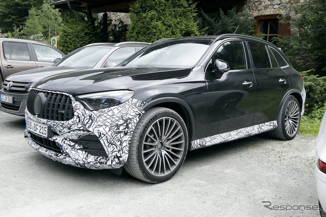 メルセデス AMG GLC63プロトタイプ(スクープ写真)
