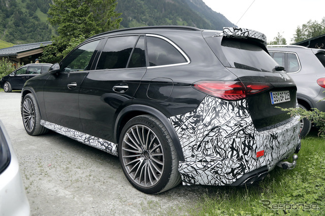 メルセデス AMG GLC63プロトタイプ(スクープ写真)
