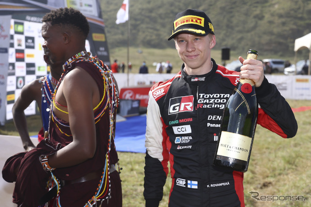 今季4勝目をマークしたカッレ・ロバンペラ。