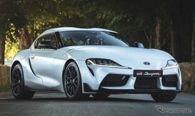 トヨタ GR スープラ の6速MT車(グッドウッド2022)