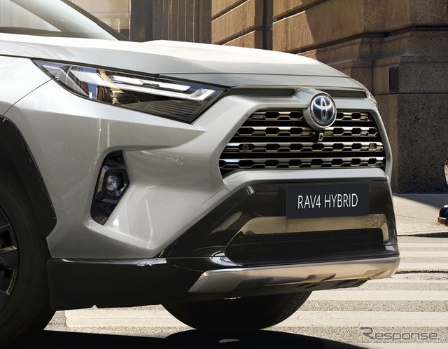 トヨタ RAV4 の2023年モデル（欧州仕様）