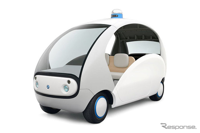 自動運転デモ車試乗体験(人とくるまのテクノロジー2022名古屋)