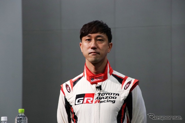 TOYOYA GAZOO Racingドライバーの石浦宏明選手