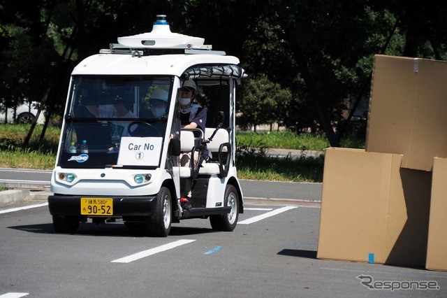 東京大学生産技術研究所(柏キャンパス)にて開催された「第4回自動運転AIチャレンジ2022」