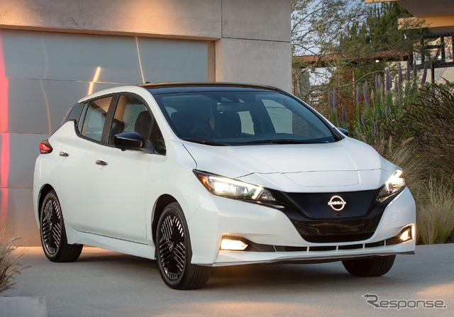 日産 リーフ の2023年モデル(写真は米国仕様)