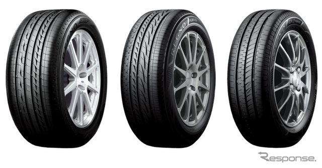 左から、セダンやコンパクトカーをカバーする「GR-XII」ミニバン/SUV専用「GRVII」軽自動車専用「GR-Leggera」