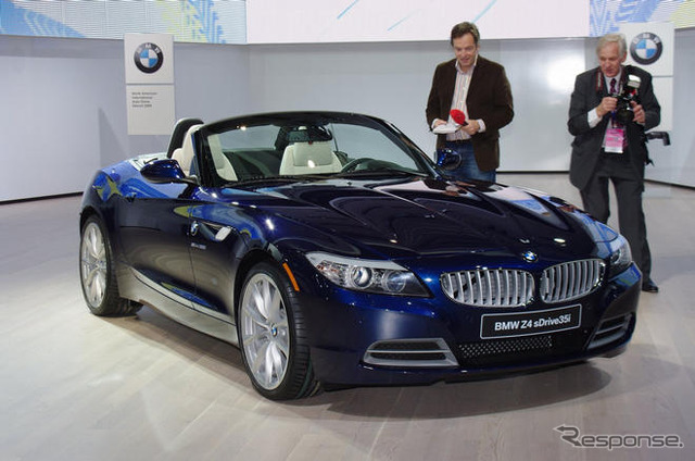 【デトロイトモーターショー09】BMW Z4 新型 電動メタルトップ採用…SCL