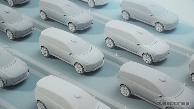 ボルボカーズの次世代EVのイメージ