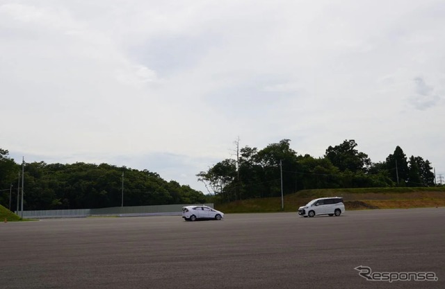 新設したADAS試験路