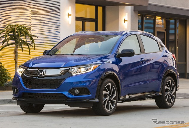 ホンダ HR-V 2022年型(北米仕様。日本の旧型 ヴェゼル に相当)