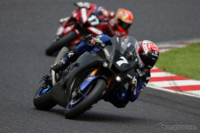 2番手の#7 YART-YAMAHA OFFICIAL TEAM EWC(マービン・フリッツ/ニッコロ・カネパ/カレル・ハニカ)