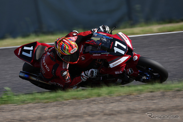 5番手の#17 Astemo Honda Dream SI Racing(作本輝介/渡辺一馬/羽田太河)