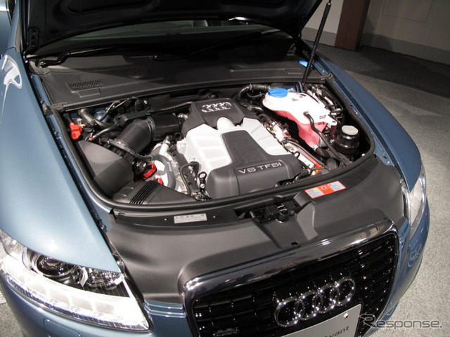 【アウディ A6 改良新型】パワーも燃費もアピールする新エンジン