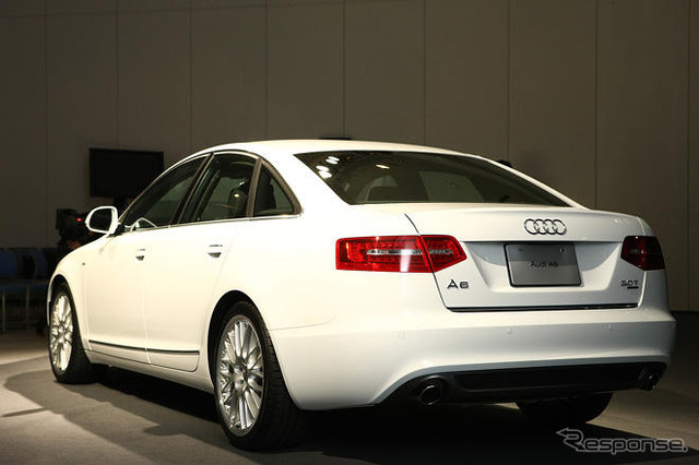 【アウディ A6 改良新型】パワーも燃費もアピールする新エンジン