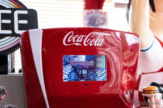 ドリンクカウンターでも見ることができます!