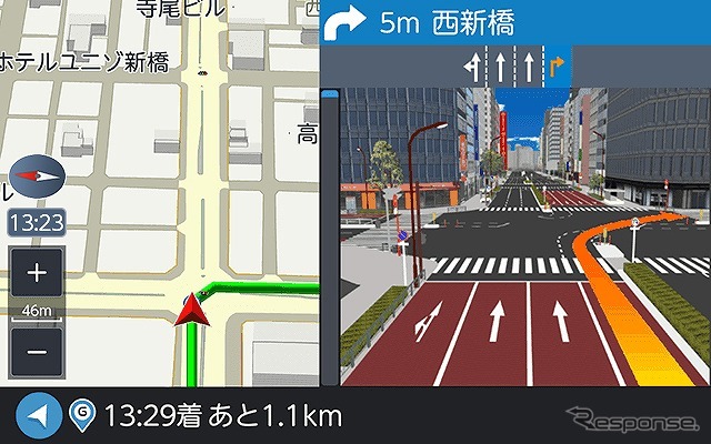PNM89F ナビ画面