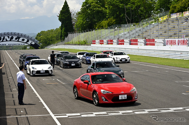 SUGO86/BRZスタイルの様子