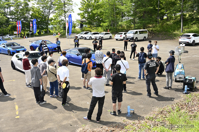 SUGO86/BRZスタイルの様子