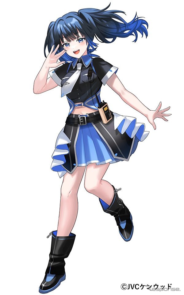 バーチャルキャラクターの波澄りお
