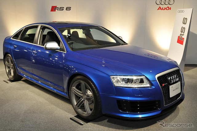 【アウディ A6 改良新型】遅れて登場した RS6 のセダン