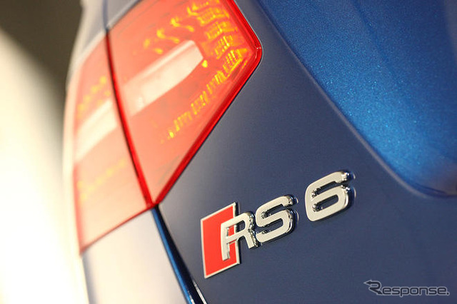 【アウディ A6 改良新型】遅れて登場した RS6 のセダン