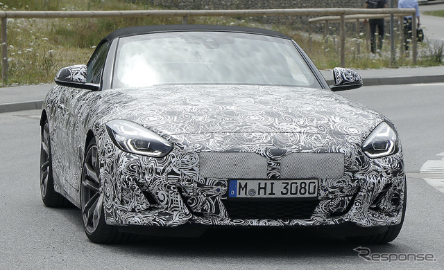 BMW Z4 改良新型プロトタイプ(スクープ写真)