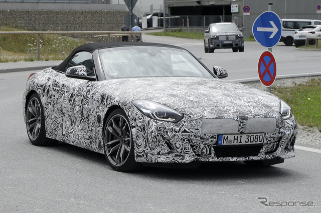 BMW Z4 改良新型プロトタイプ(スクープ写真)