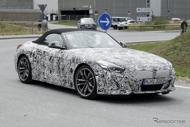 BMW Z4 改良新型プロトタイプ(スクープ写真)