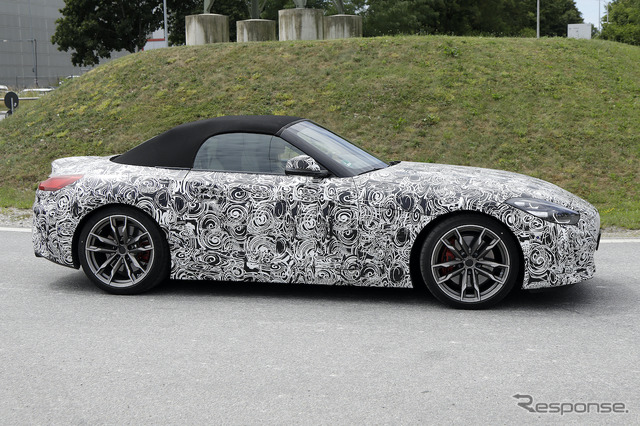BMW Z4 改良新型プロトタイプ(スクープ写真)