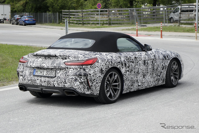 BMW Z4 改良新型プロトタイプ(スクープ写真)