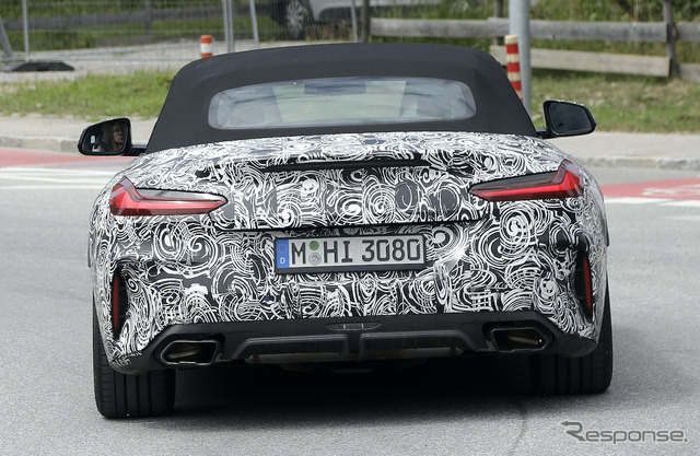 BMW Z4 改良新型プロトタイプ(スクープ写真)