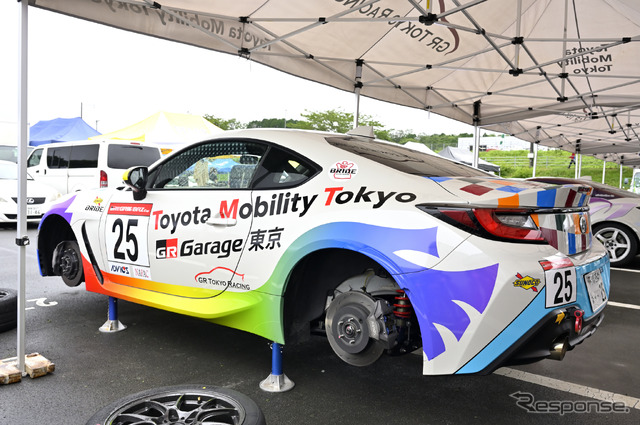 トヨタGAZOOレーシング GR86&BRZワンメイクレース プロフェッショナルシリーズの様子
