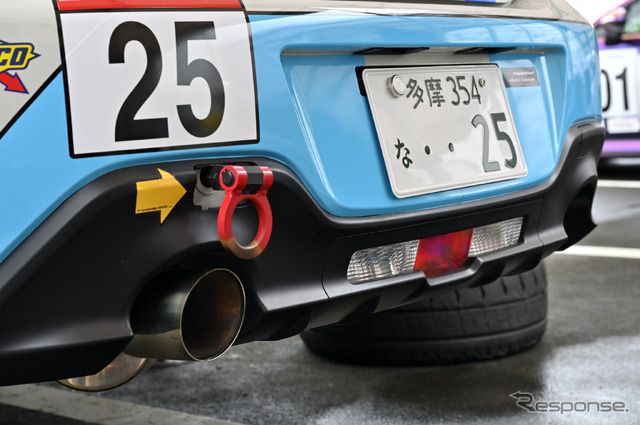トヨタGAZOOレーシング GR86&BRZワンメイクレース プロフェッショナルシリーズの様子