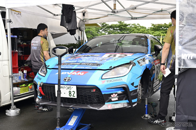 トヨタGAZOOレーシング GR86&BRZワンメイクレース プロフェッショナルシリーズの様子